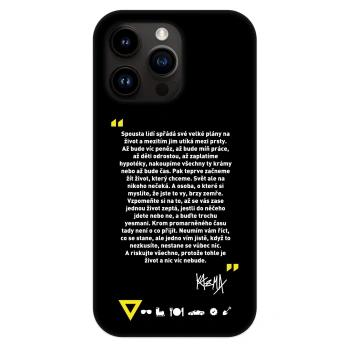 Obal pre Apple iPhone 13 Pro - Kazma - BUĎTE TROCHU YESMANI