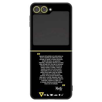 Obal pre Samsung Galaxy Z Flip7 FE 5G - Kazma - BUĎTE TROCHU YESMANI