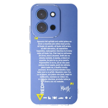 Picasee silikónový prehľadný obal pre Xiaomi Redmi 15C 4G - Kazma - BUĎTE TROCHU YESMANI
