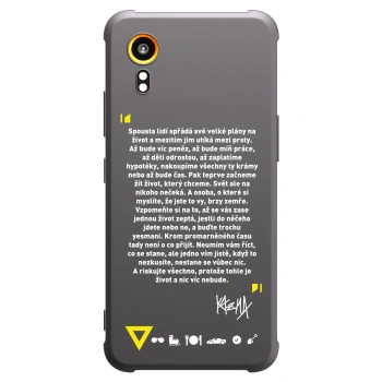 Obal pre Samsung Galaxy Xcover 7 - Kazma - BUĎTE TROCHU YESMANI