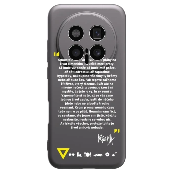 Picasee silikónový čierny obal pre Honor Magic8 Pro 5G - Kazma - BUĎTE TROCHU YESMANI