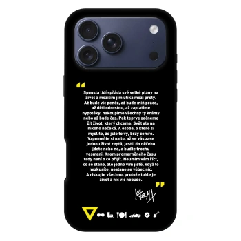 Picasee Fashion Case MagSafe pre Apple iPhone 18 Pro Max - Kazma - BUĎTE TROCHU YESMANI