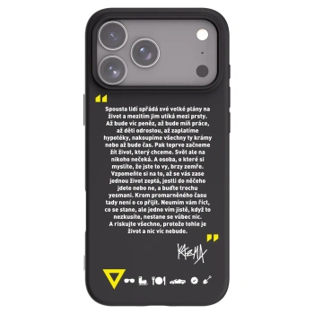 Obal pre Apple iPhone 18 Pro Max - Kazma - BUĎTE TROCHU YESMANI