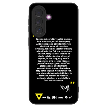 Picasee ULTIMATE CASE pro Samsung Galaxy A37 - Kazma - BUĎTE TROCHU YESMANI