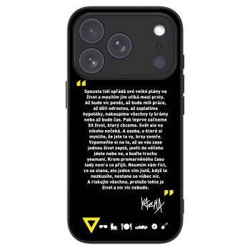 Picasee ULTIMATE CASE MagSafe pro Apple iPhone 18 Pro - Kazma - BUĎTE TROCHU YESMANI