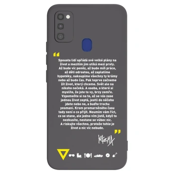 Obal pre Samsung Galaxy M21 M215F - Kazma - BUĎTE TROCHU YESMANI