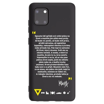 Obal pre Samsung Galaxy Note 10 Lite N770F - Kazma - BUĎTE TROCHU YESMANI