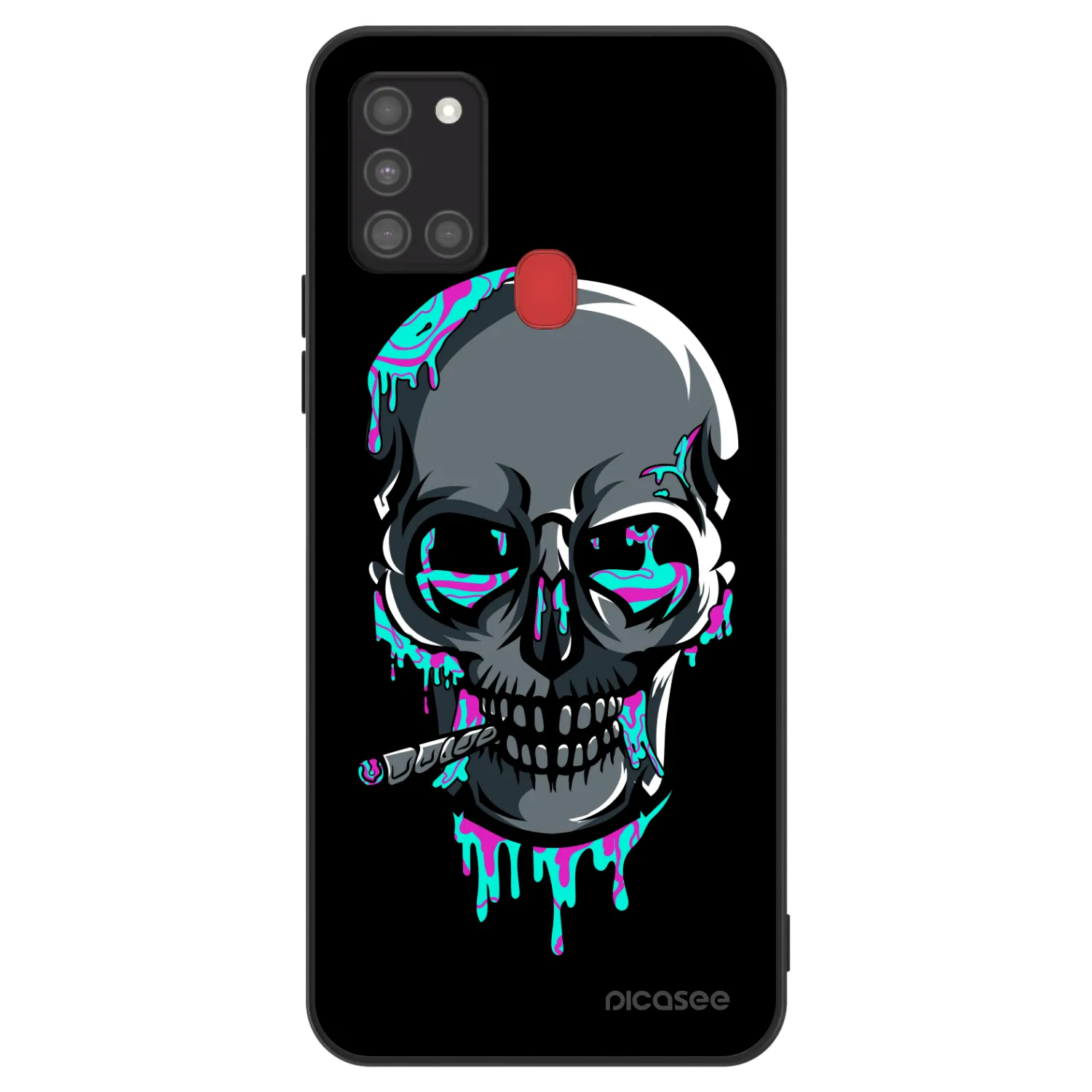 Picasee ULTIMATE CASE pro Samsung Galaxy A21s - EARTH - Lebka 3.0