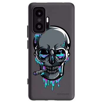 Picasee silikónový čierny obal pre Xiaomi 11T - EARTH - Lebka 3.0