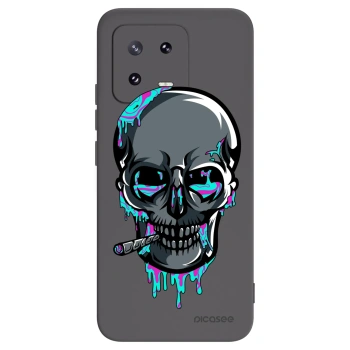 Picasee silikónový čierny obal pre Xiaomi 13 Pro - EARTH - Lebka 3.0