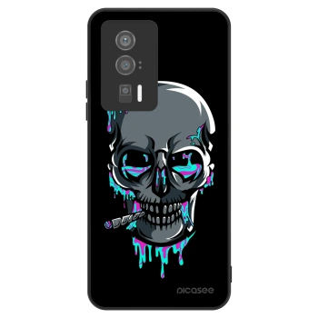Obal pre Xiaomi Poco F5 Pro 5G - EARTH - Lebka 3.0