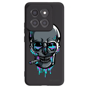Picasee silikónový čierny obal pre Xiaomi 14 Pro - EARTH - Lebka 3.0