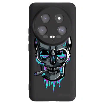 Picasee silikónový čierny obal pre Xiaomi 14 Ultra - EARTH - Lebka 3.0