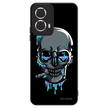 Obal pre Motorola Moto G85 - EARTH - Lebka 3.0