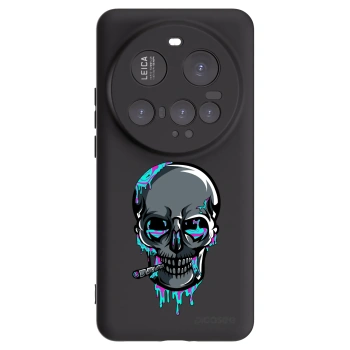 Picasee silikónový čierny obal pre Xiaomi 15 Ultra - EARTH - Lebka 3.0