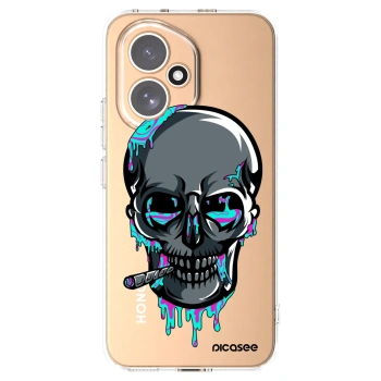 Picasee silikónový prehľadný obal pre Honor 400 5G - EARTH - Lebka 3.0