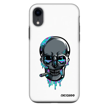 Obal pre Apple iPhone XR - EARTH - Lebka 3.0