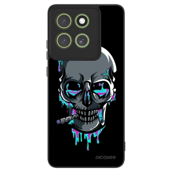 Obal pre Motorola Moto G86 5G - EARTH - Lebka 3.0