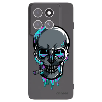 Picasee silikónový čierny obal pre Motorola Edge 60 Fusion - EARTH - Lebka 3.0