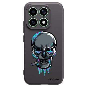 Picasee silikónový čierny obal pre Xiaomi 17 - EARTH - Lebka 3.0