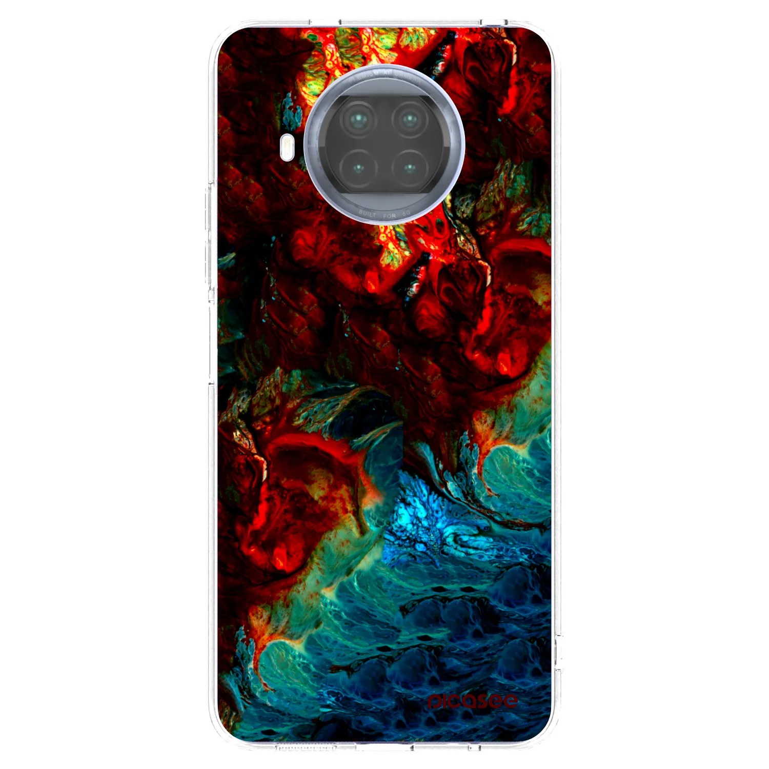 Picasee silikónový prehľadný obal pre Xiaomi Mi 10T Lite - Universe