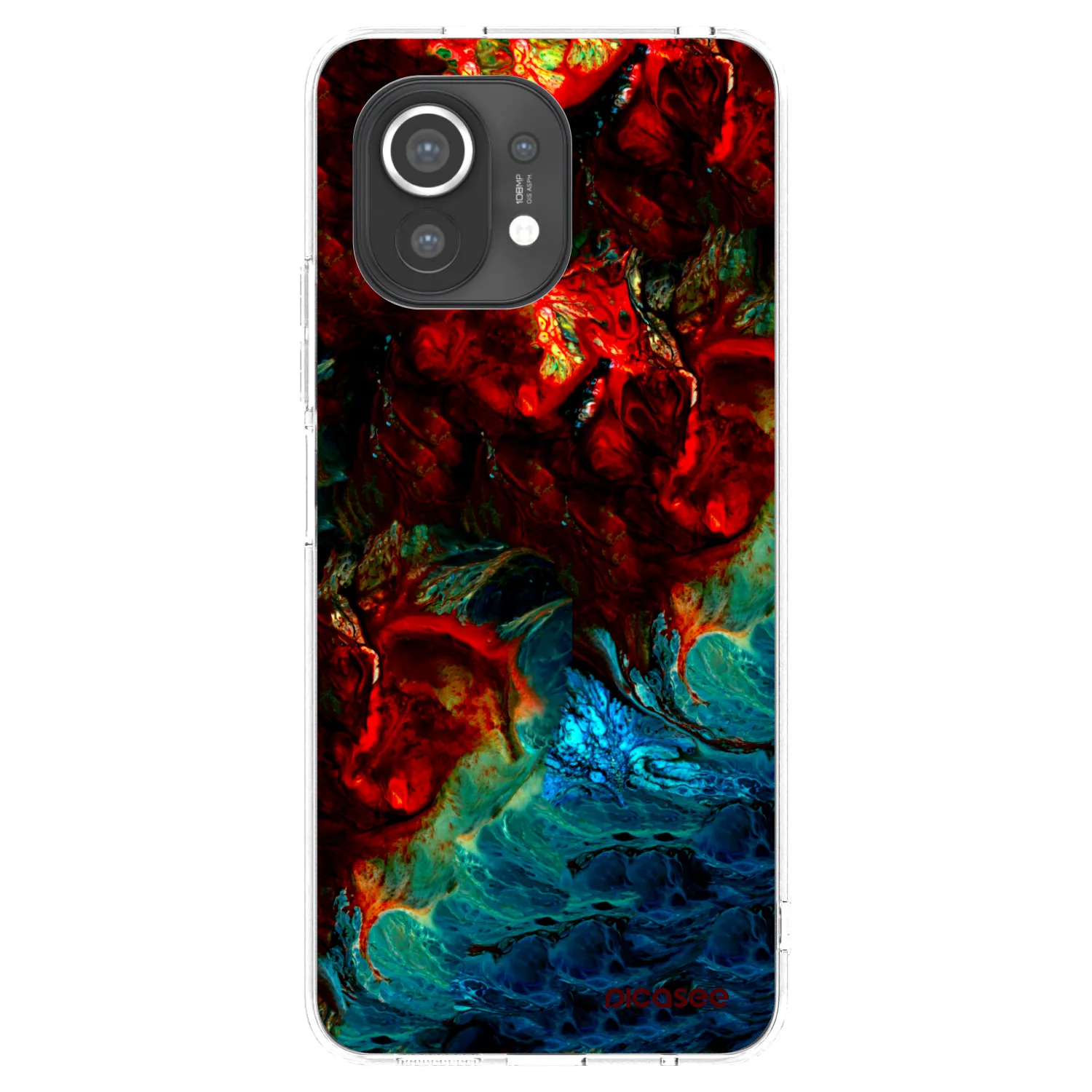 Picasee silikónový prehľadný obal pre Xiaomi Mi 11 - Universe