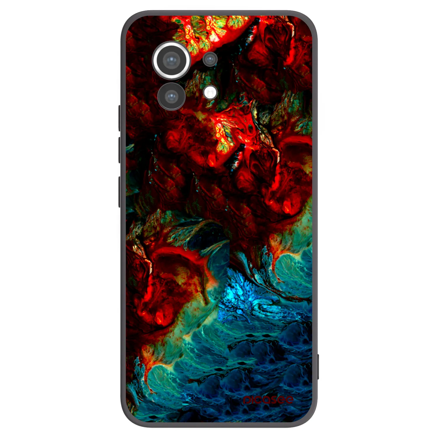 Picasee silikónový čierny obal pre Xiaomi Mi 11 - Universe
