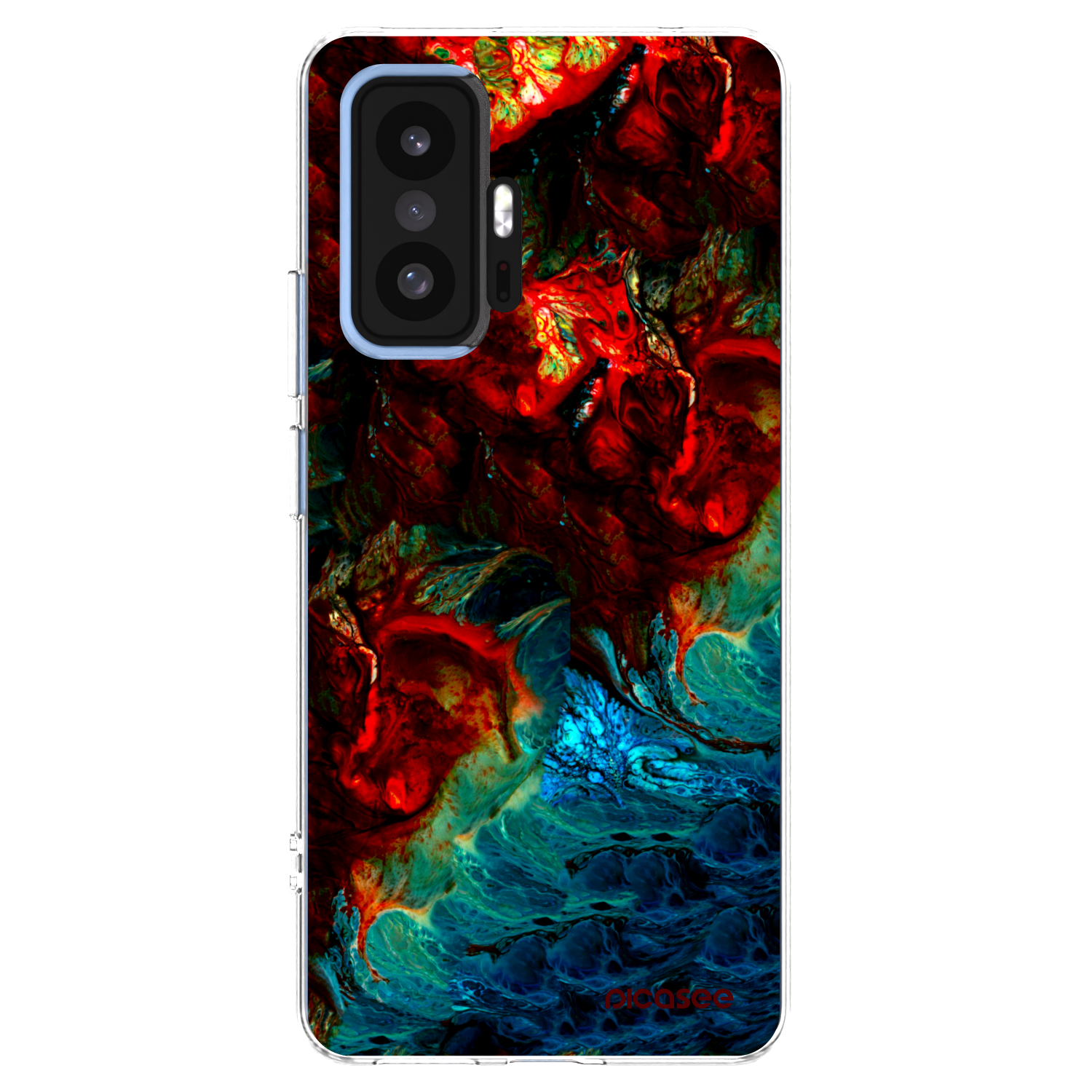 Picasee silikónový prehľadný obal pre Xiaomi 11T - Universe
