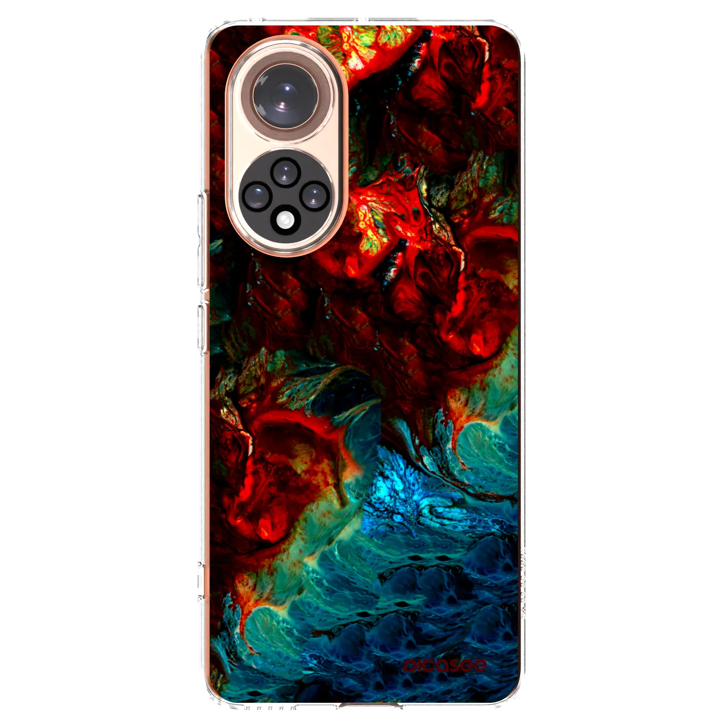 Picasee silikónový prehľadný obal pre Honor 50 5G - Universe