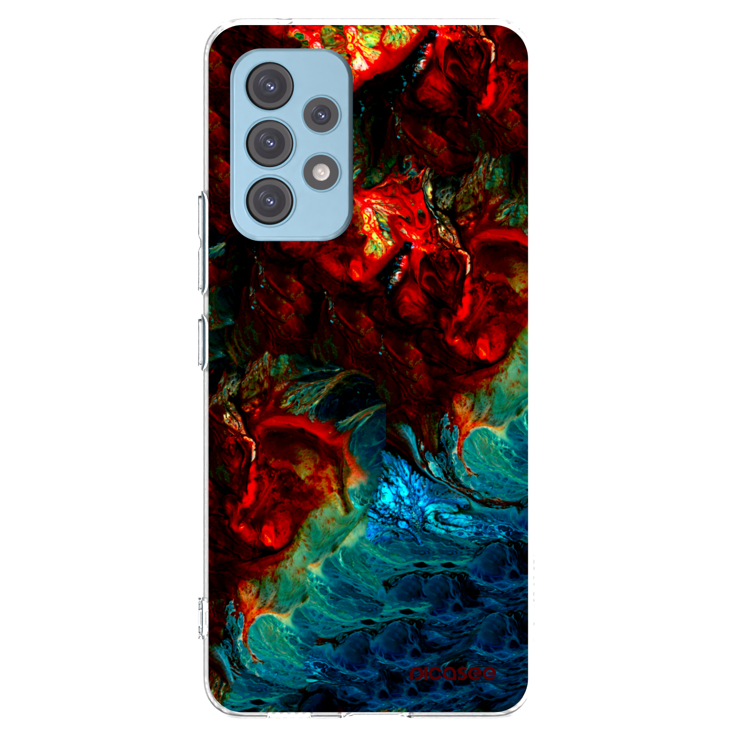 Silikónový prehľadný obal pre Samsung Galaxy A53 5G A536 - Universe