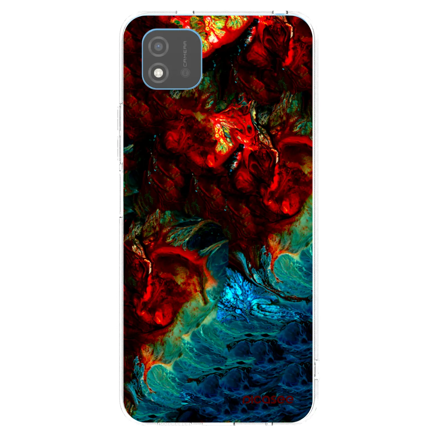 Picasee silikónový prehľadný obal pre Realme C11 (2021) - Universe
