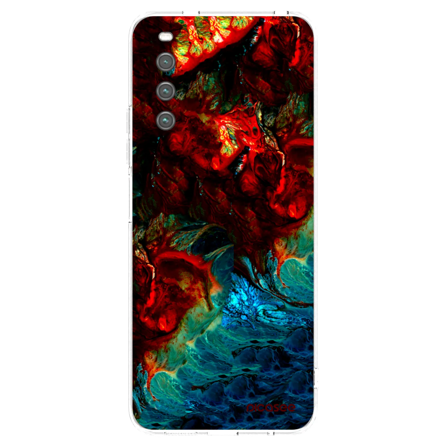 Picasee silikónový prehľadný obal pre Sony Xperia 10 IV 5G - Universe