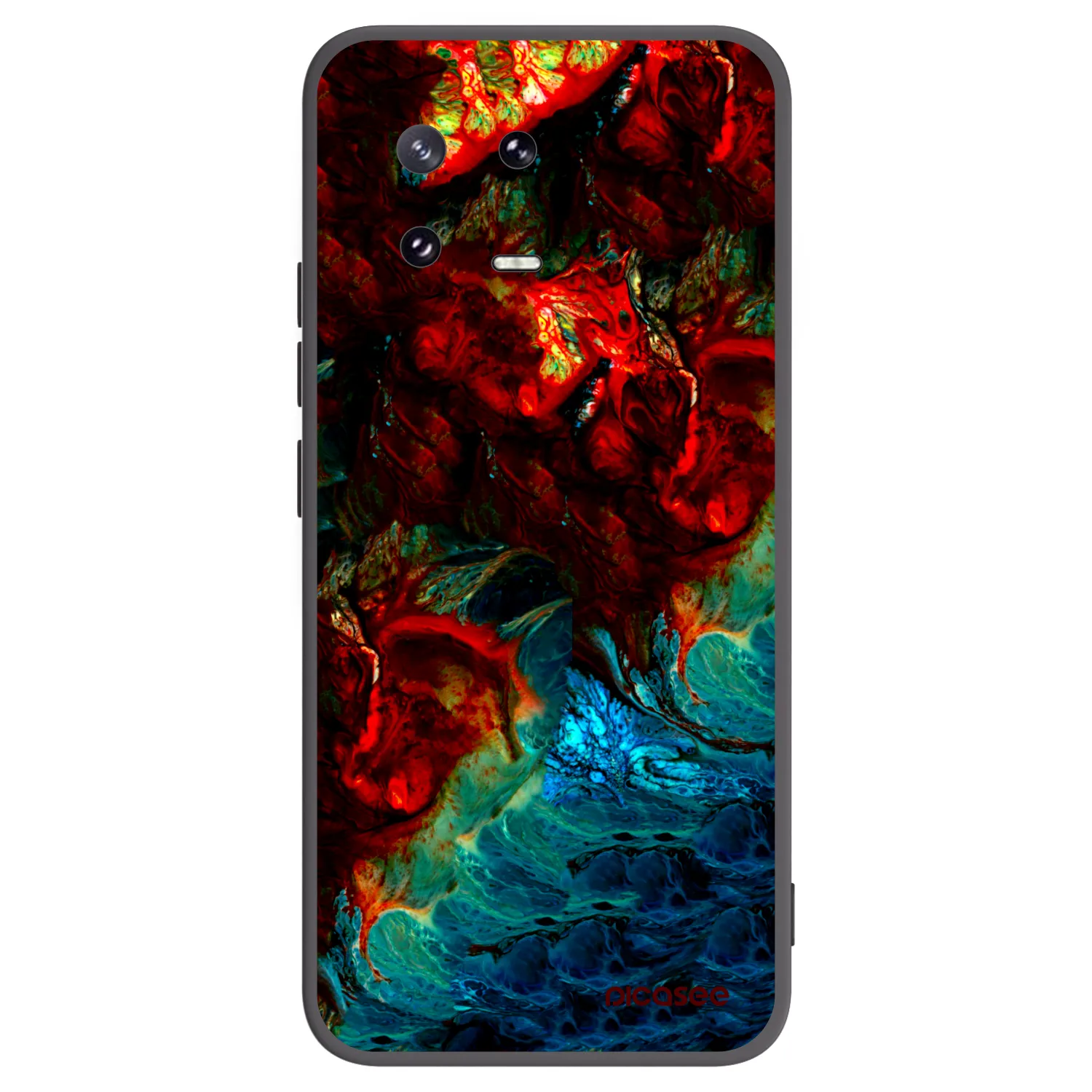 Picasee silikónový čierny obal pre Xiaomi 13 Pro - Universe