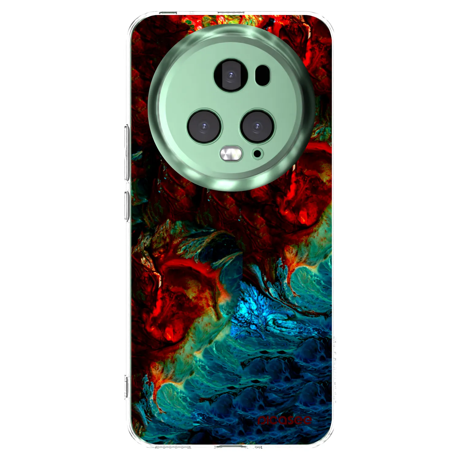 Picasee silikónový prehľadný obal pre Honor Magic5 Pro - Universe