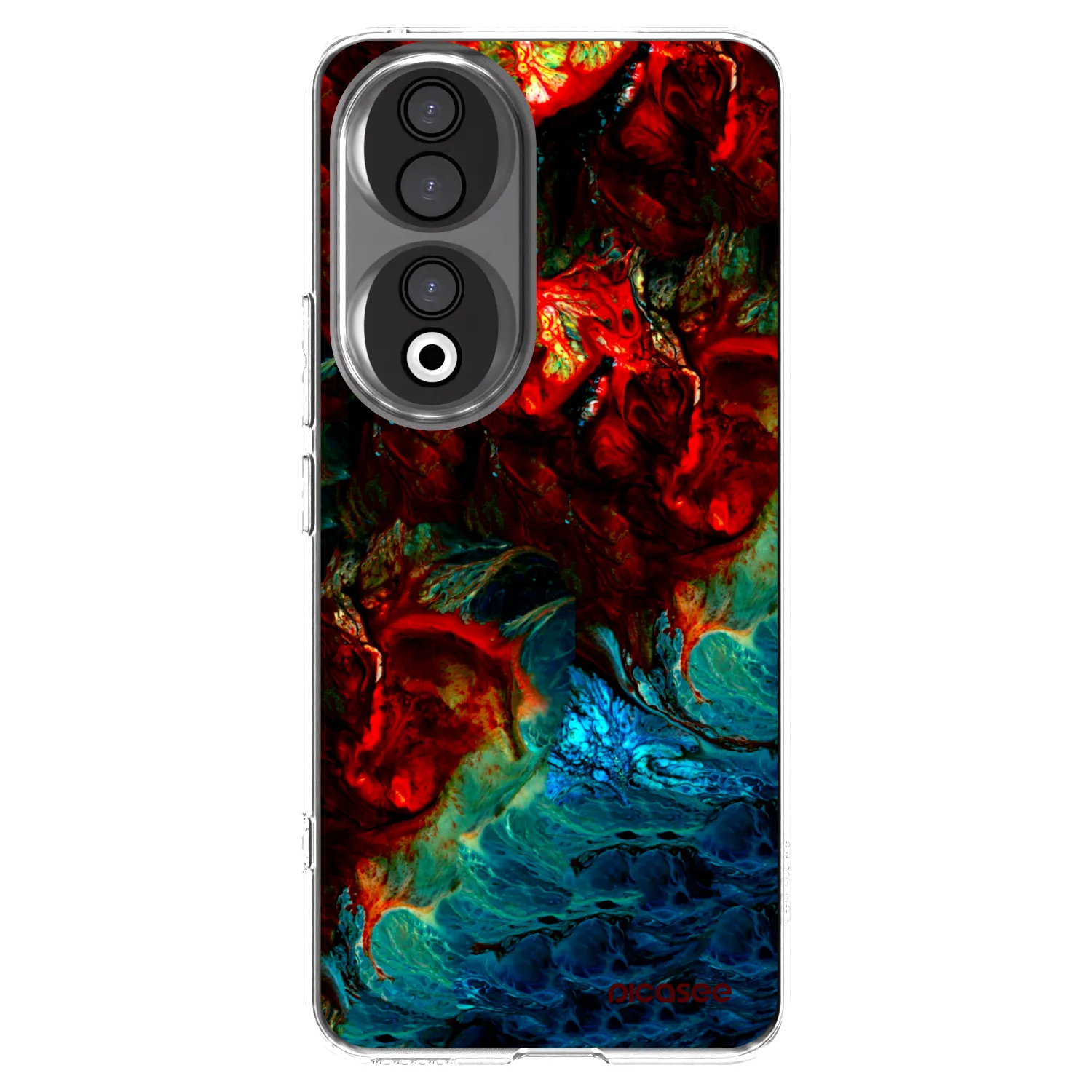 Picasee silikónový prehľadný obal pre Honor 90 5G - Universe