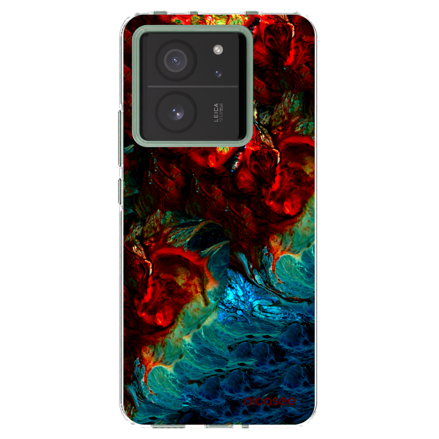 Picasee silikónový prehľadný obal pre Xiaomi 13T - Universe