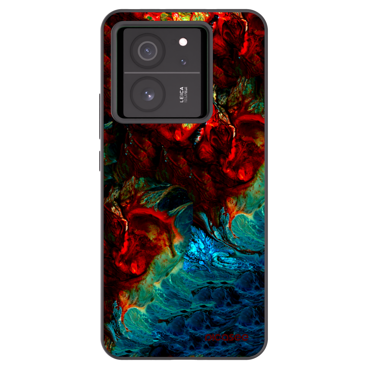Picasee silikónový čierny obal pre Xiaomi 13T Pro - Universe