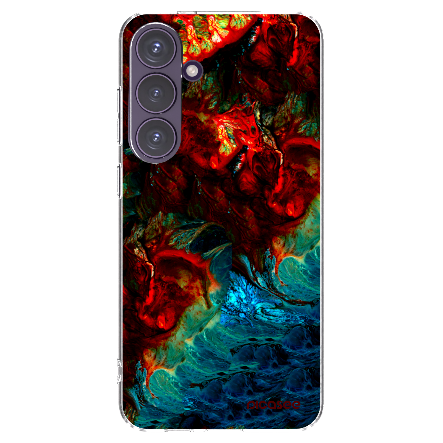 Picasee silikónový prehľadný obal pre Samsung Galaxy S24+ S926B 5G - Universe