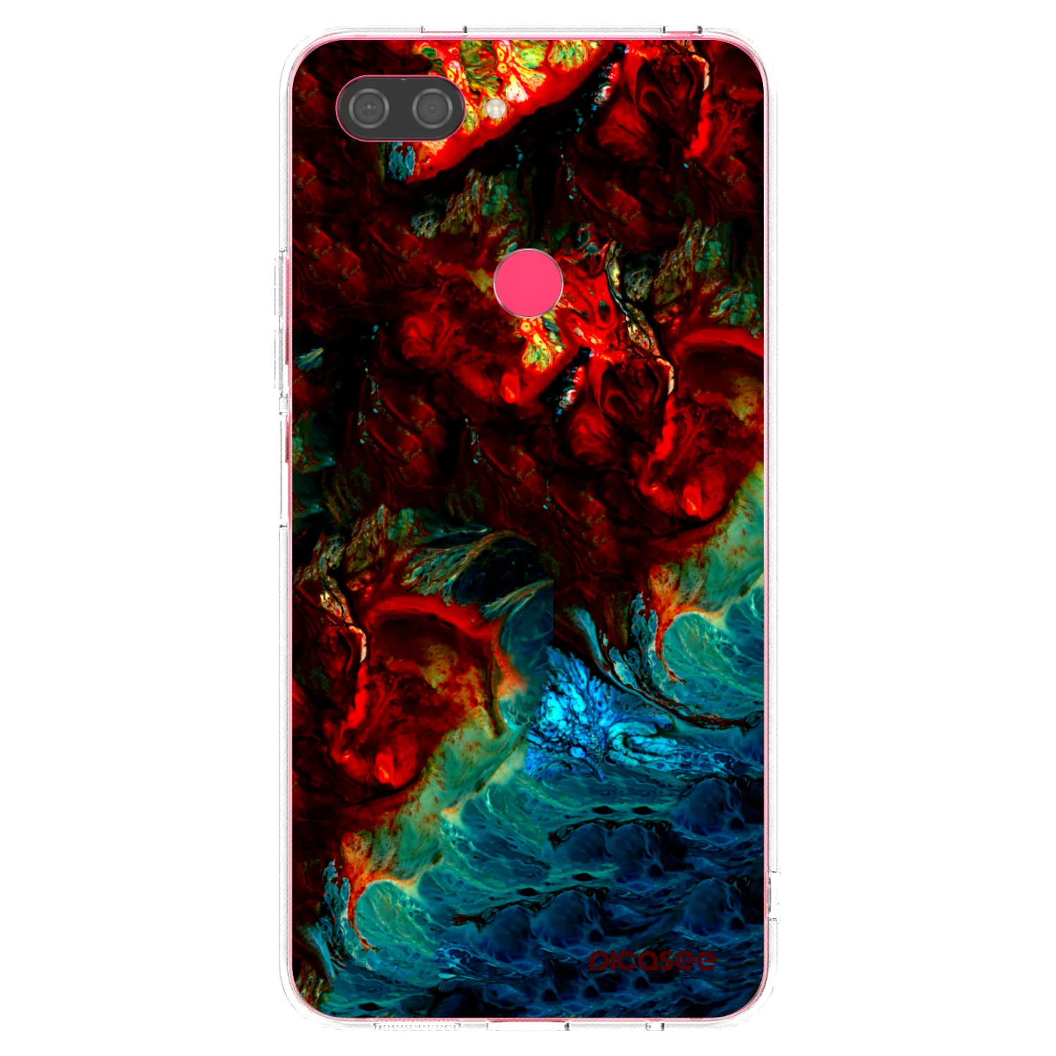 Picasee silikónový prehľadný obal pre Xiaomi Mi 8 Lite - Universe