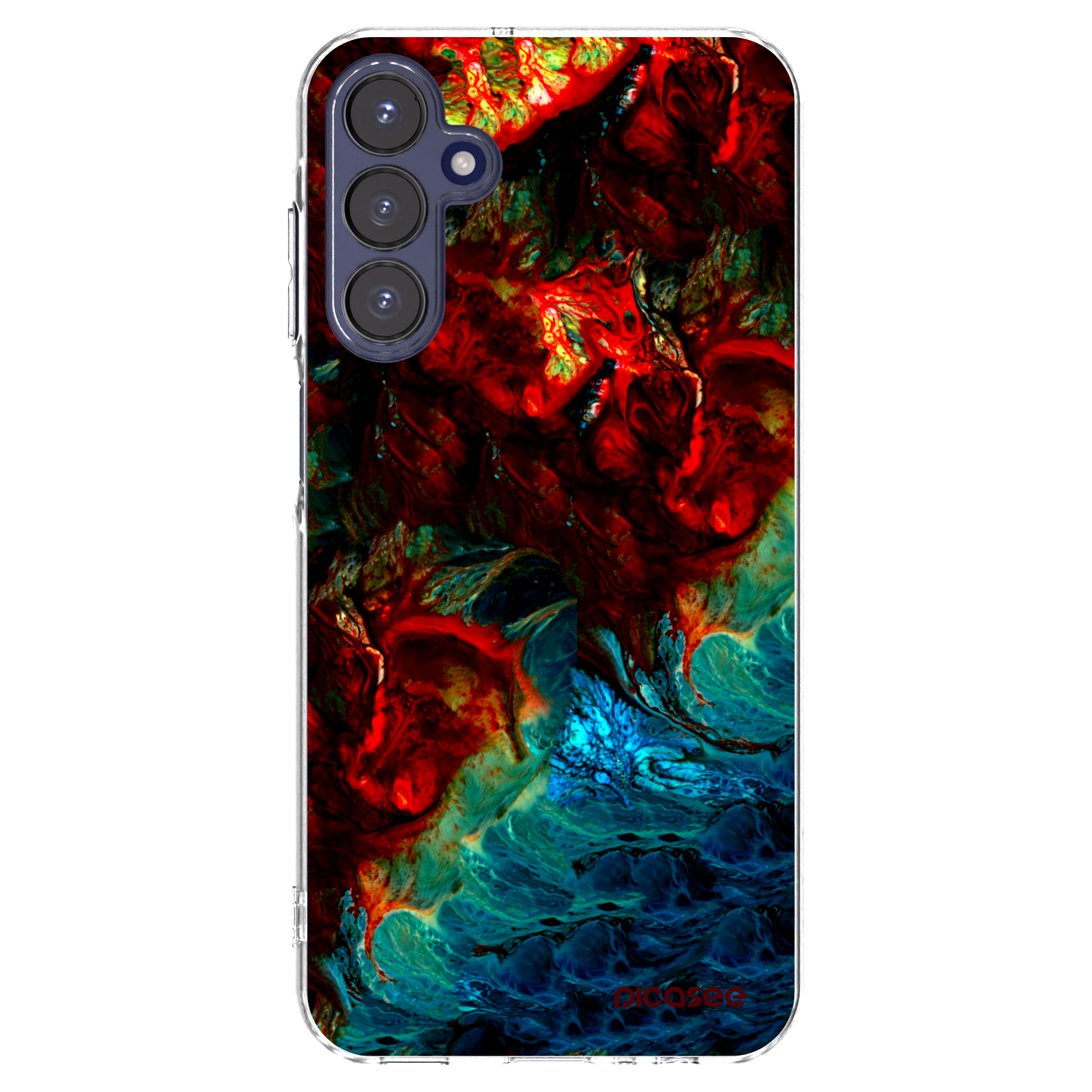 Picasee silikónový prehľadný obal pre Samsung Galaxy A15 A155F 4G - Universe