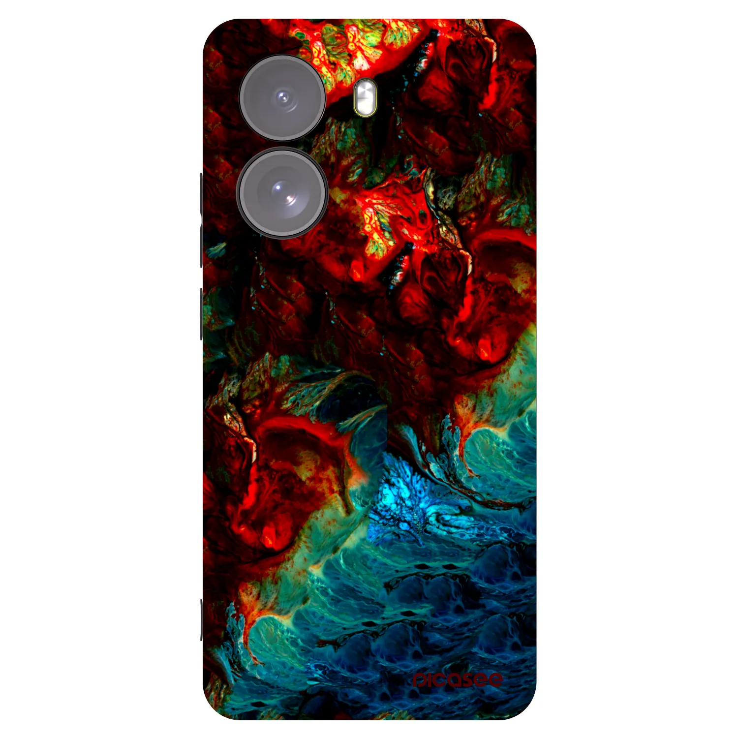 Picasee silikónový čierny obal pre Xiaomi Poco X7 - Universe