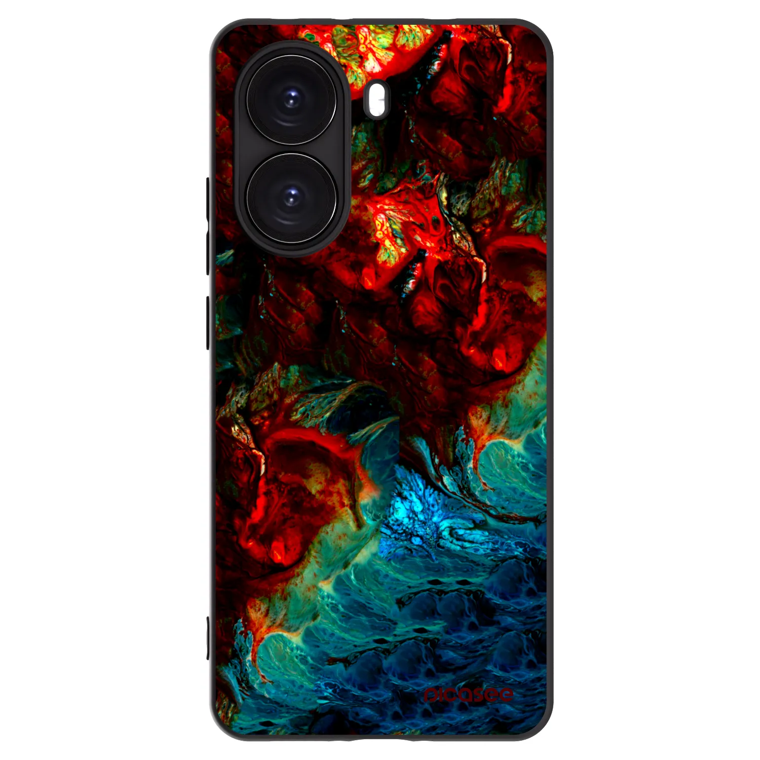 Picasee silikónový čierny obal pre Xiaomi Poco X7 Pro 5G - Universe
