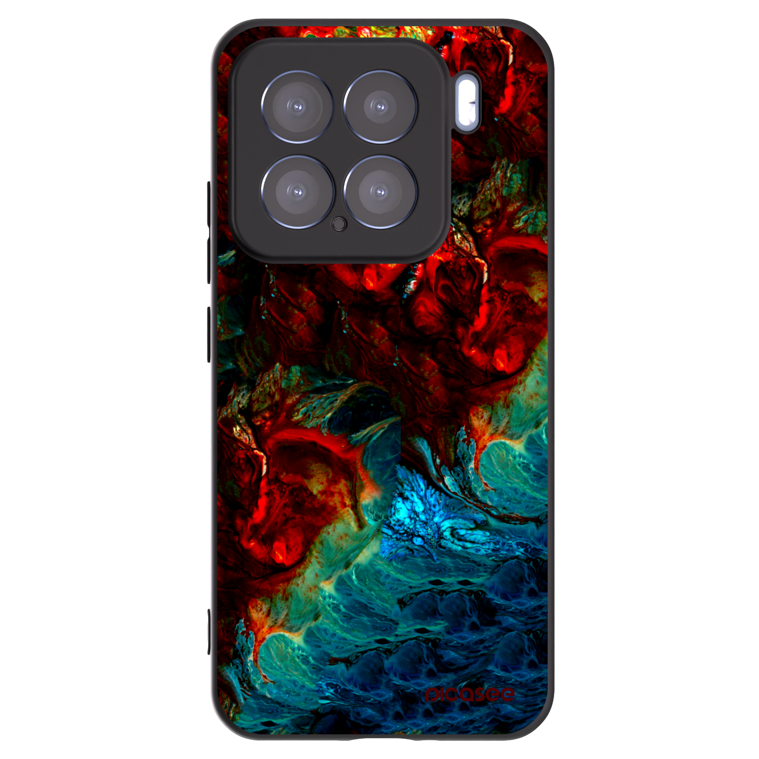 Silikónový čierny obal pre Xiaomi 15 - Universe