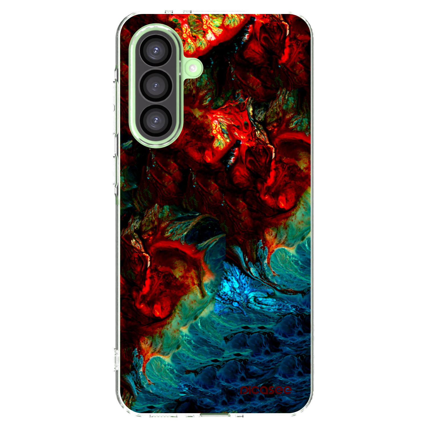 Picasee silikónový prehľadný obal pre Samsung Galaxy A26 5G A266B - Universe