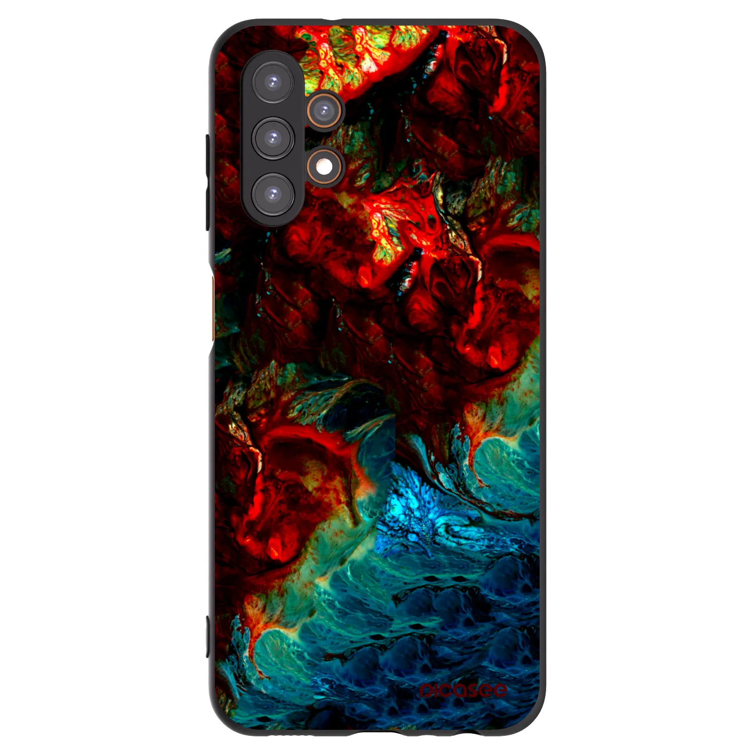 Picasee silikónový čierny obal pre Samsung Galaxy A13 5G - Universe