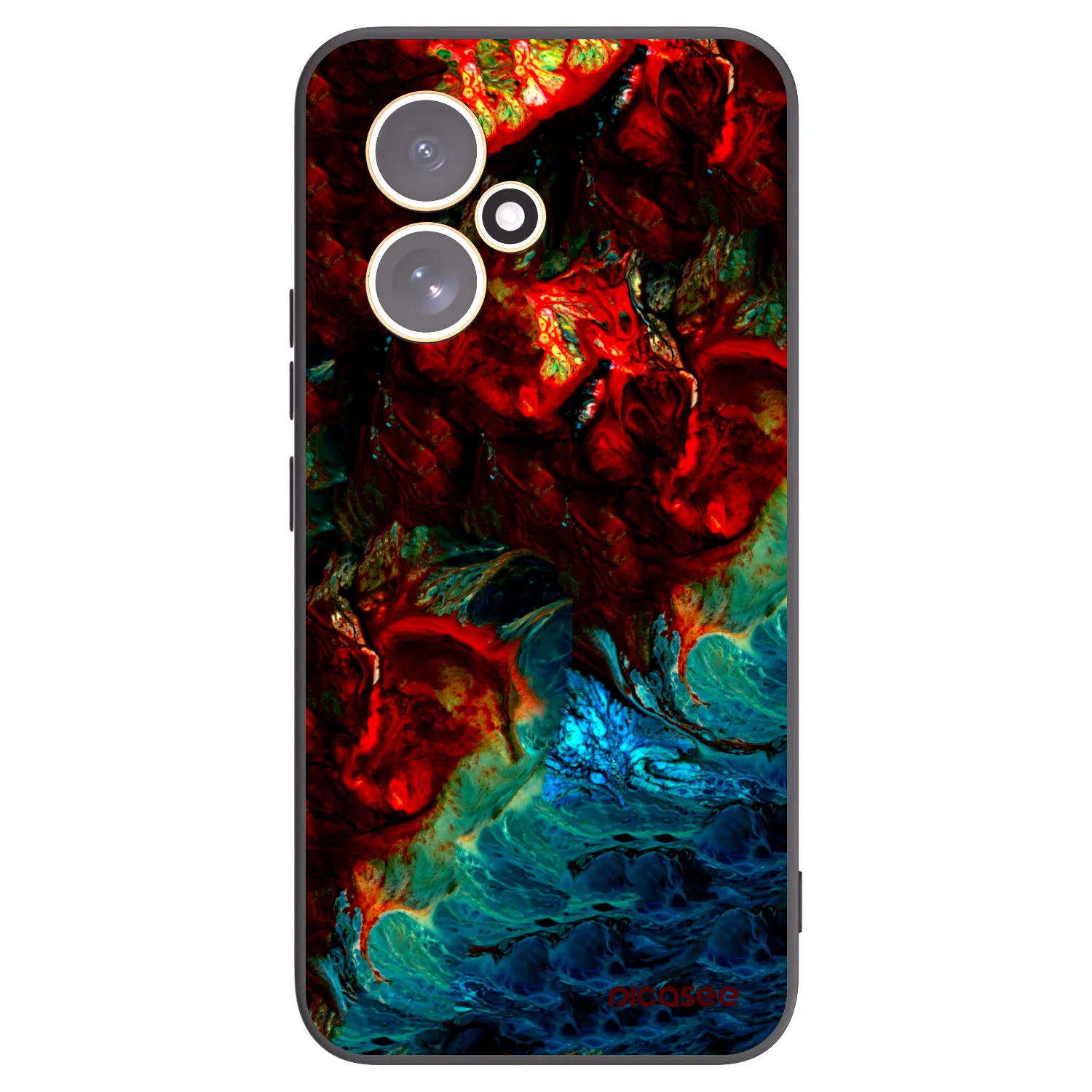 Picasee silikónový čierny obal pre Honor 400 5G - Universe