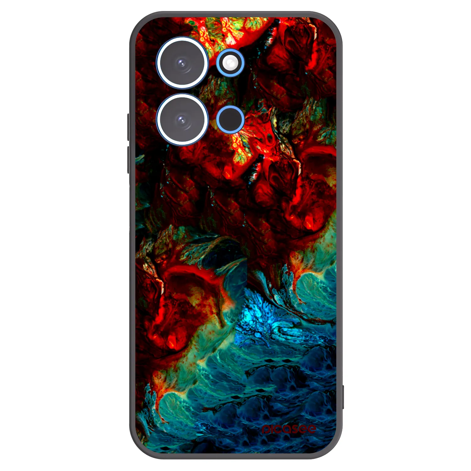 Picasee silikónový čierny obal pre Xiaomi Redmi 15C 4G - Universe