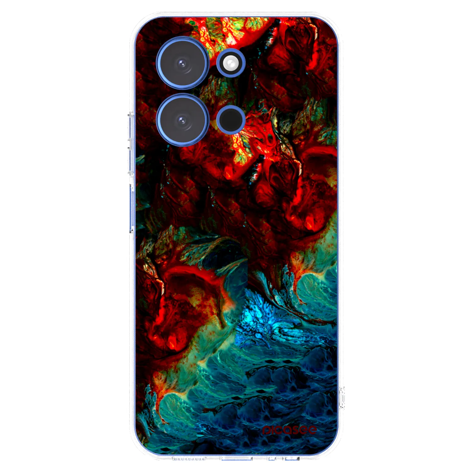 Picasee silikónový prehľadný obal pre Xiaomi Redmi 15C 4G - Universe