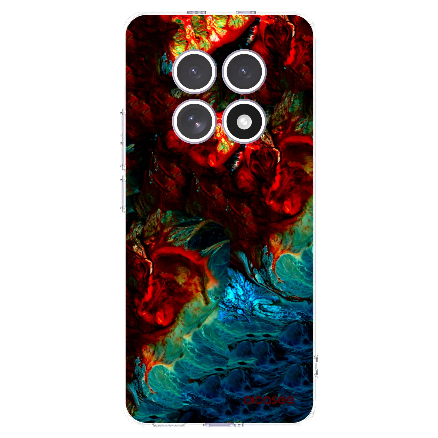 Picasee silikónový prehľadný obal pre Xiaomi Redmi Note 15 - Universe