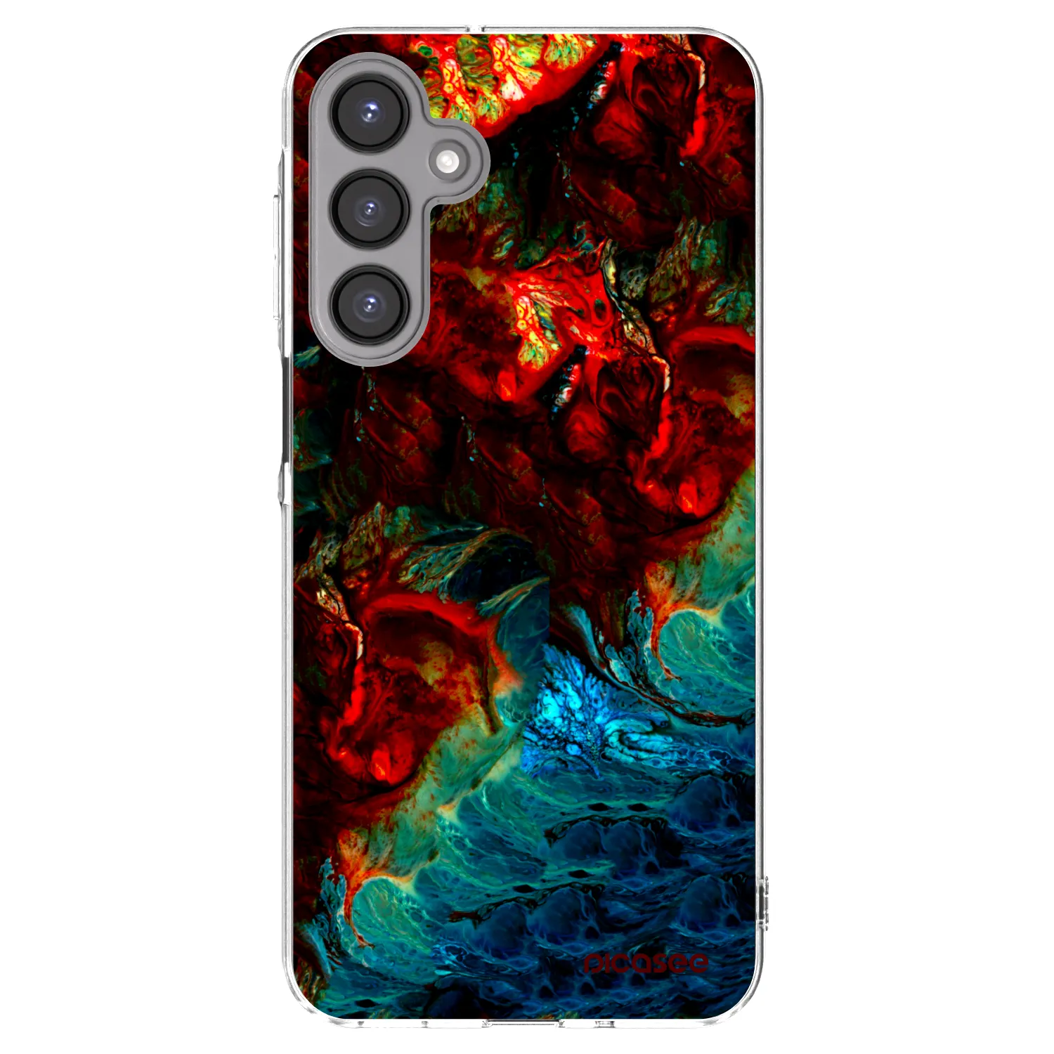 Picasee silikónový prehľadný obal pre Samsung Galaxy A16 4G - Universe